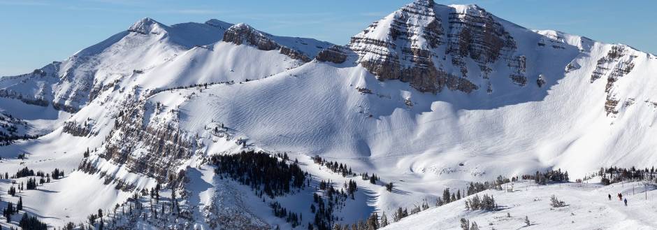 Jackson Hole Winter Mountains